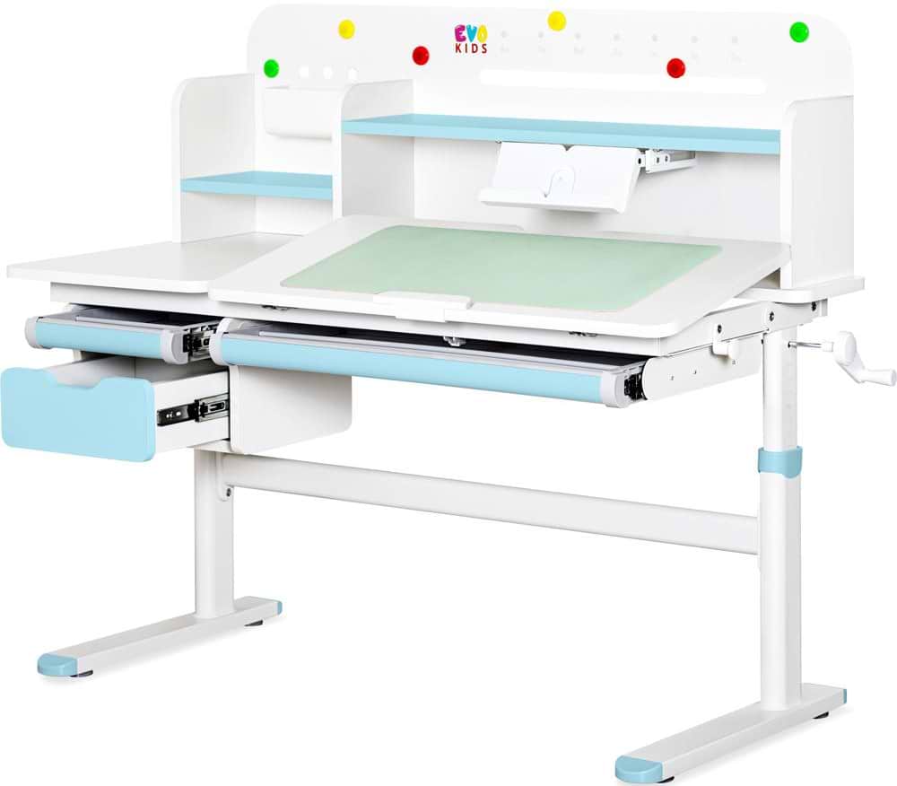 Парта школьная Evo-kids TH-360 WG/BL Plus